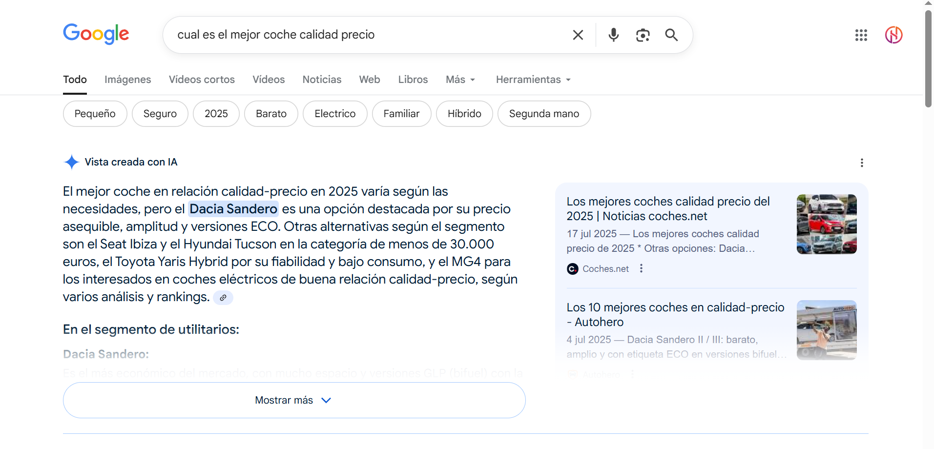 AI Mode de Google