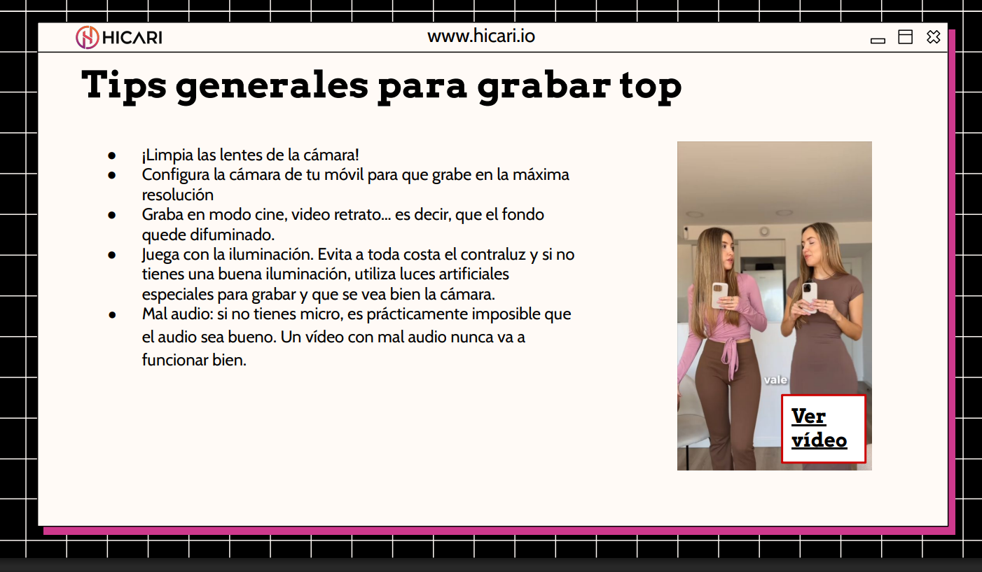 curso "Cómo hacer un vídeo viral"