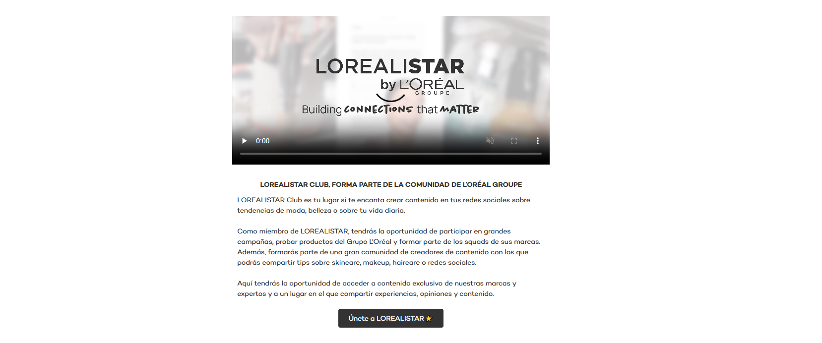 Lorealistar