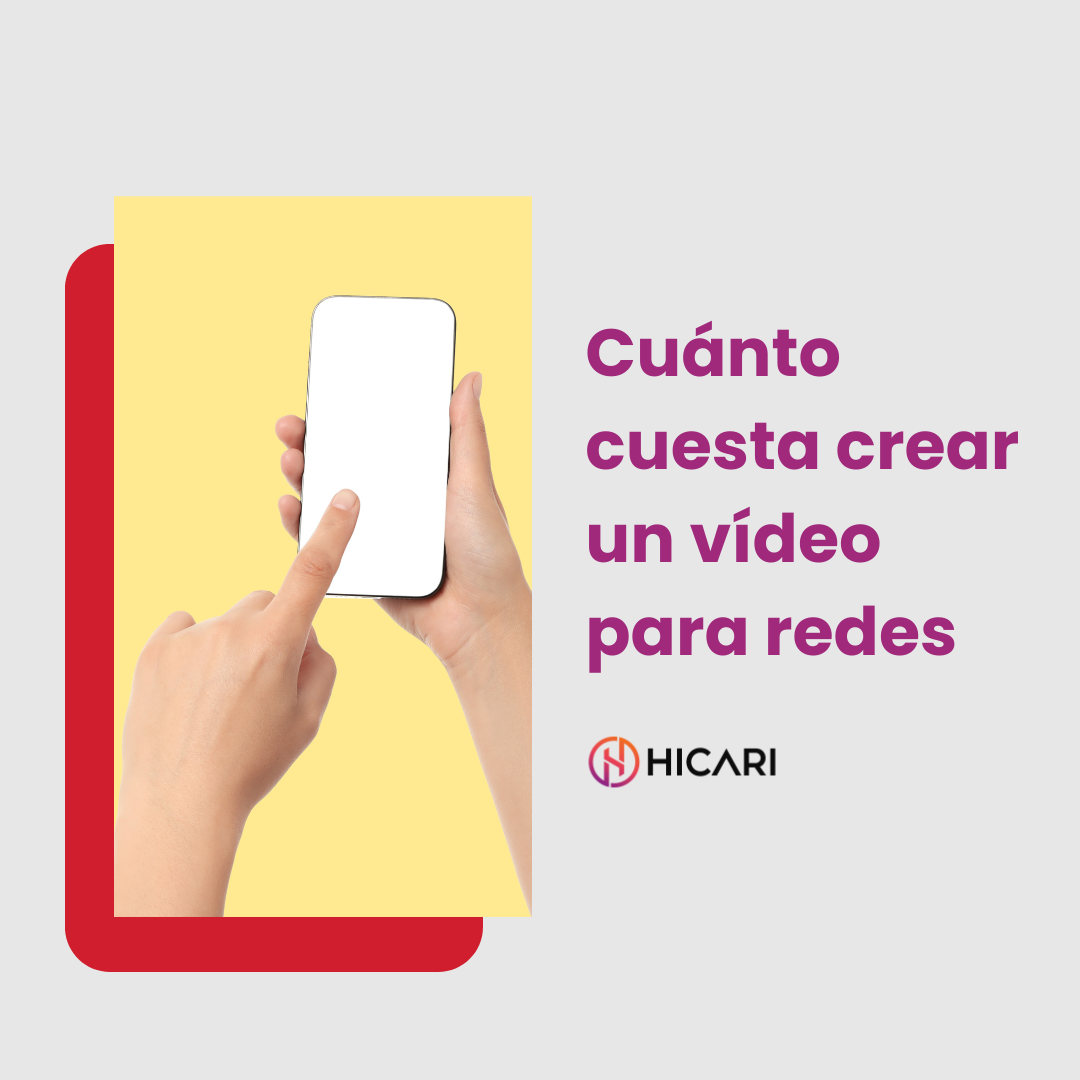 cuánto cuesta crear vídeo redes sociales