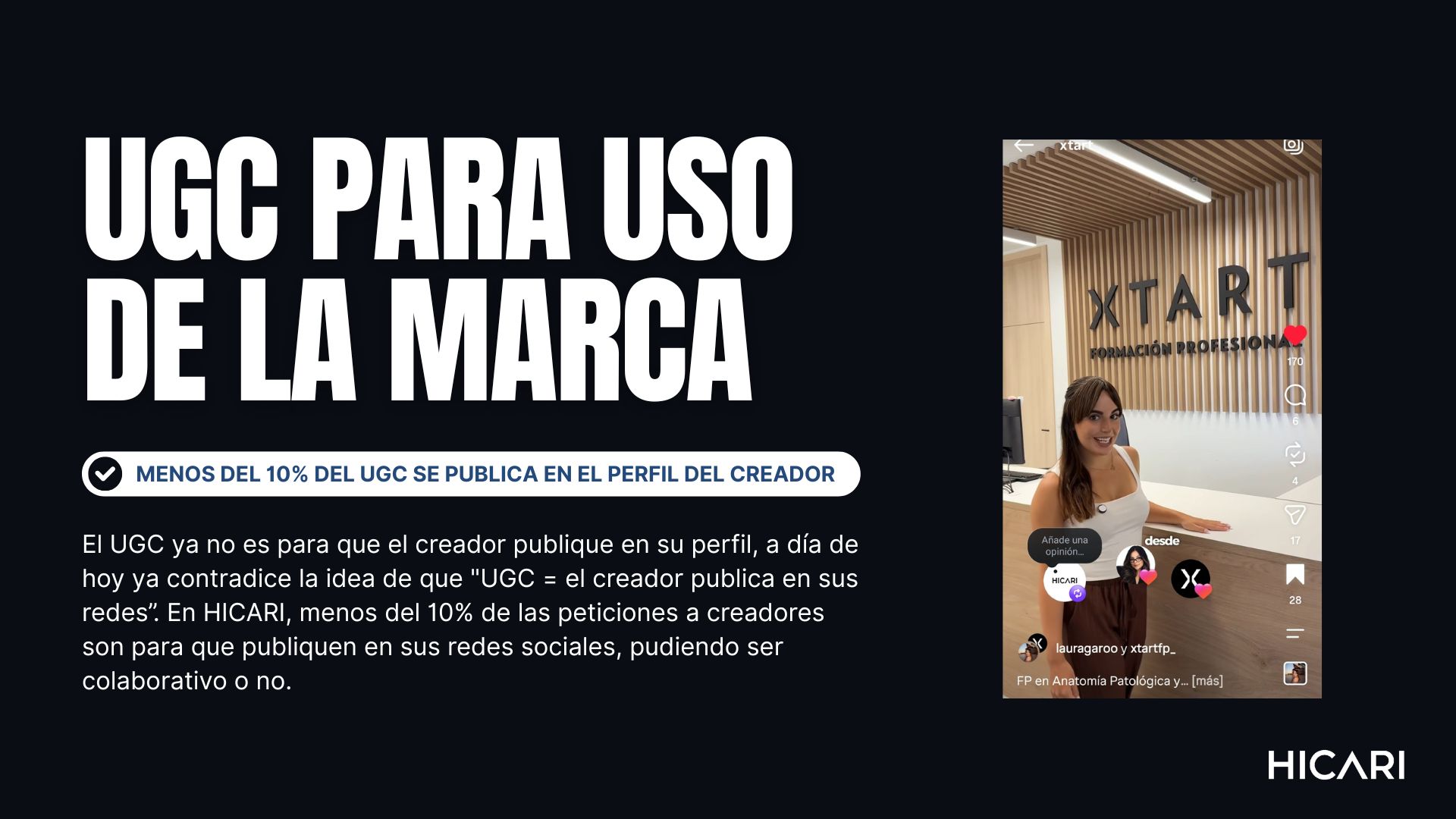 UGC para uso de la marca