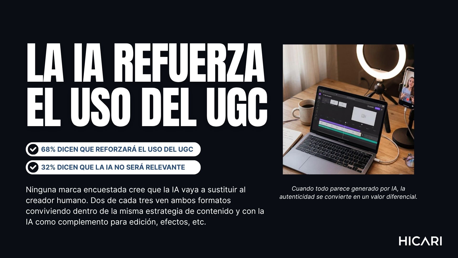 IA VS UGC | Estudio UGC